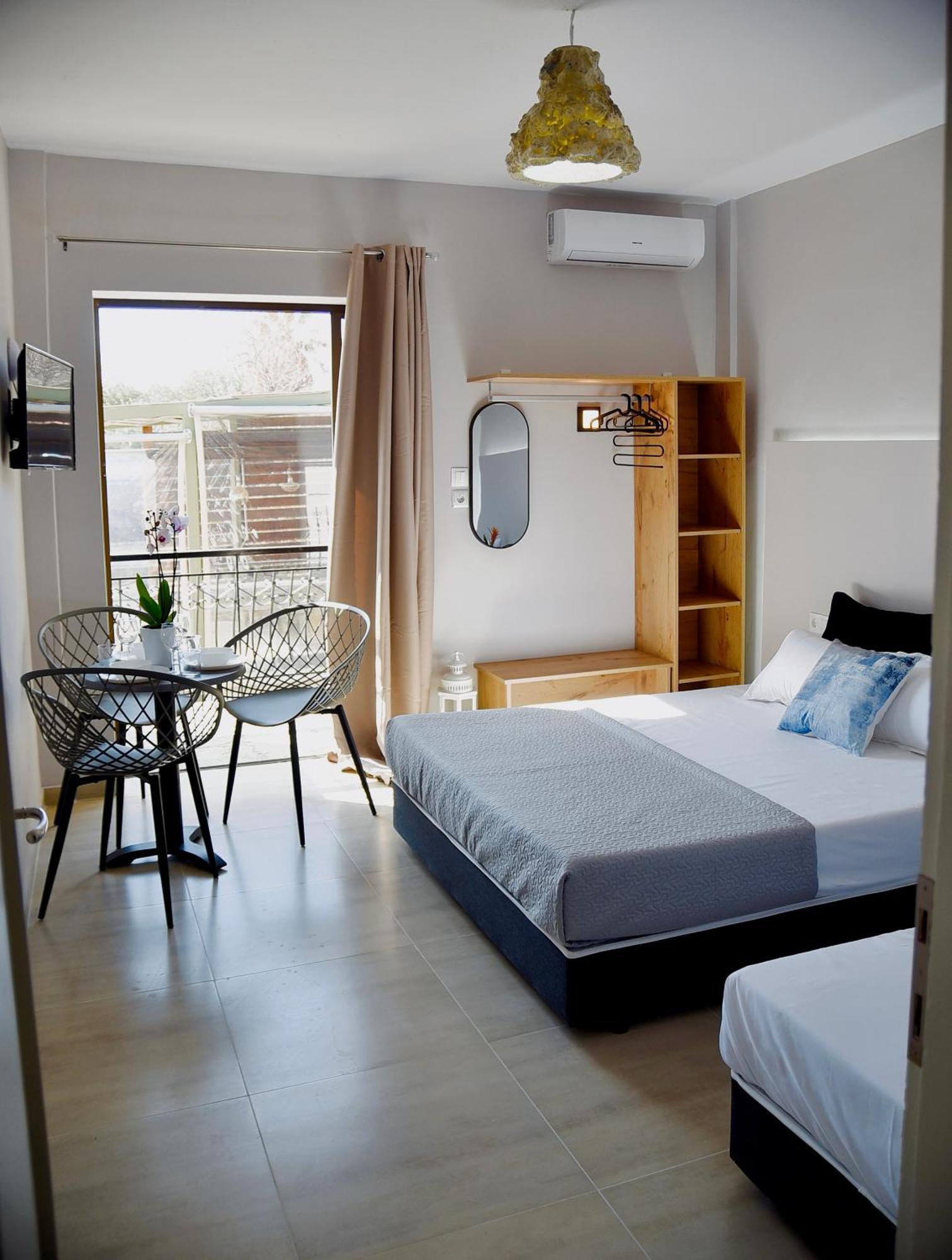 Room Nine 9 Beachfront Apartments Nea Kallikrateia Exterior foto